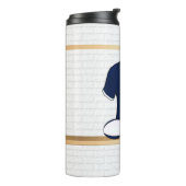 Persoonlijke Rugby Jersey in de kleedkamer Thermosbeker (Gedraaid links)