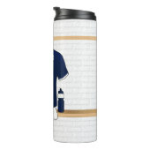 Persoonlijke Rugby Jersey in de kleedkamer Thermosbeker (Geroteerd rechts)