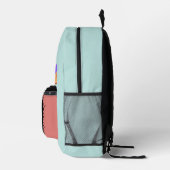 Persoonlijke Rugzak Bag Buddy Paarse Monster (Rechts)