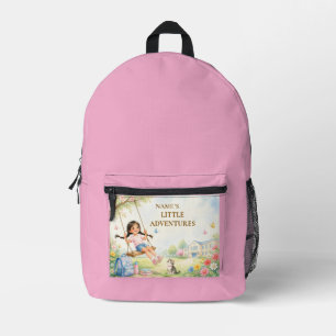 Persoonlijke rugzak voor meisjes voor kleine avont