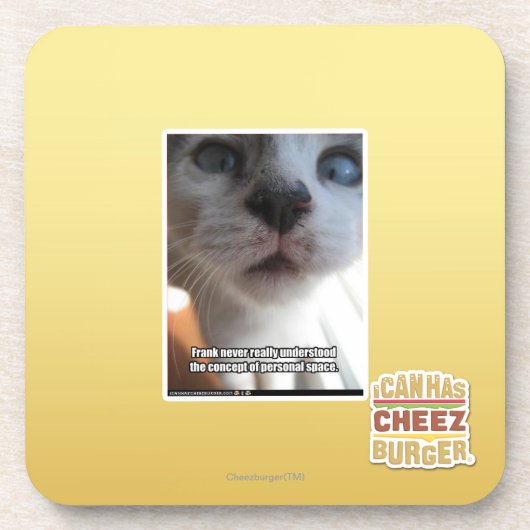 Persoonlijke ruimte bier onderzetter (Voorkant)