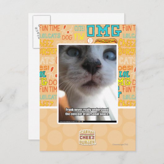 Persoonlijke Ruimte Briefkaart (Voorkant / Achterkant)