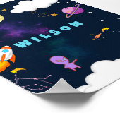 Persoonlijke ruimte kinderkamer muurdecoratie poster (Hoek)