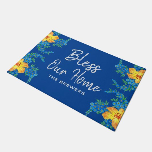 Persoonlijke ruimte Onze thuisdeur Deurmat (Schuin)