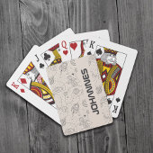 Persoonlijke Ruimtevaart Melkweg Universum Ster Pokerkaarten