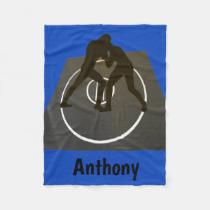 Persoonlijke rusteling op de mat vlooienbak fleece deken