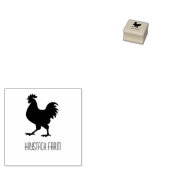 Persoonlijke Rustieke Hennaam Ei Liefde Rubberstempel (Gestempeld)