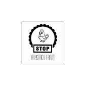 Persoonlijke Rustieke Hennaam Ei Liefde Rubberstempel (Afrduk)