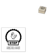 Persoonlijke Rustieke Hennaam Ei Liefde Rubberstempel (Gestempeld)