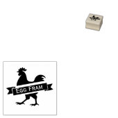 Persoonlijke Rustieke Hennaam Ei Liefde Rubberstempel (Gestempeld)