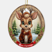 Persoonlijke Rustieke Kerst Dennenhout Decoratie � (Links)