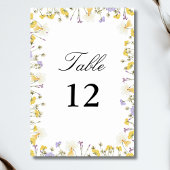 Persoonlijke Rustieke Waterverf Bloem Bruiloft Kaart