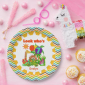 Persoonlijke Safari 7th Birthday Paper Borden Papieren Bordje (Feest)