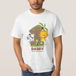 Persoonlijke Safari Birthday Tshirt voor papa