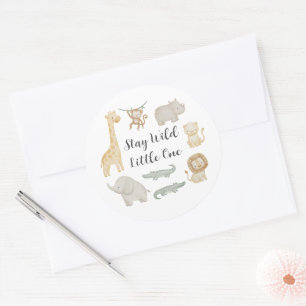 Persoonlijke Safari Dieren Favoriete Stickers