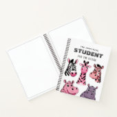 Persoonlijke safari dieren STIKERS  Notitieboek (Binnen)