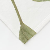 Persoonlijke safari dierendeken voor kinderen fleece deken (Hoek)