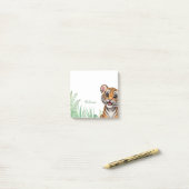 Persoonlijke Safari Tijger Post-Its Post-it® Notes (Op bureau)