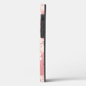 Persoonlijke Sakura Roos Bloempatroon Case-Mate iPhone Case (Achterkant / Links)