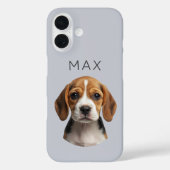 Persoonlijke salie hond foto & naam Case-Mate iPhone case (Achterkant)