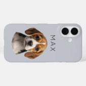 Persoonlijke salie hond foto & naam Case-Mate iPhone case (Achterkant (horizontaal))