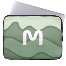 Persoonlijke saliegolf laptophoes laptop sleeve