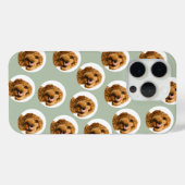Persoonlijke saliegroene huisdierfoto Case-Mate iPhone case (Achterkant (horizontaal))