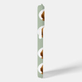 Persoonlijke saliegroene huisdierfoto Case-Mate iPhone case (Achterkant / Rechts)