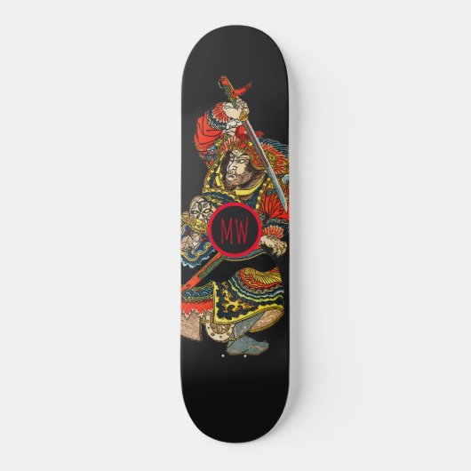Persoonlijke Samurai Persoonlijk Skateboard (Voorkant)