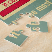  persoonlijke Santa Puzzle Legpuzzel (Zijkant)