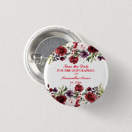 Persoonlijke 'Save the date'-magneten voor Quincea Ronde Button 3,2 Cm