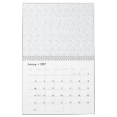 Persoonlijke Scandinavische Cadeaupapier Kalender (Jan 2027)