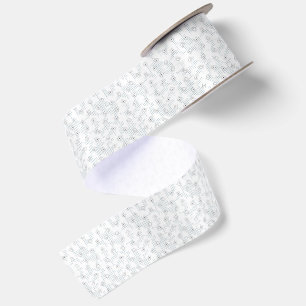 Persoonlijke Scandinavische Cadeaupapier Satijnen Lint