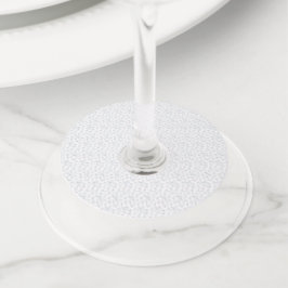 Persoonlijke Scandinavische Cadeaupapier Wijnglaslabel