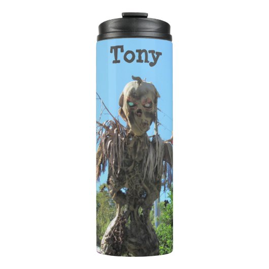 Persoonlijke Scary Zombie Thermal Tumbler Thermosbeker (Voorkant)