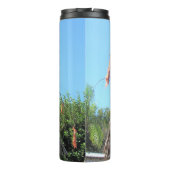 Persoonlijke Scary Zombie Thermal Tumbler Thermosbeker (Achterkant)