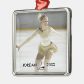 Persoonlijke schaatsen voor schaatsen metalen ornament (Links)