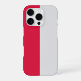 Persoonlijke scharlakenrode iPhone-hoes met eigen  iPhone 16 Pro Hoesje