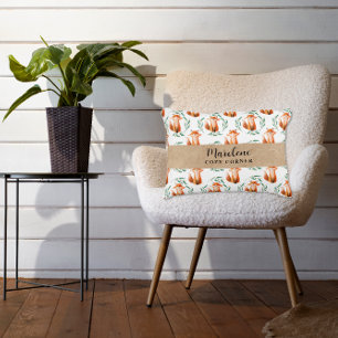 Persoonlijke schattige bosvos-kinderkamerdecoratie accent kussen