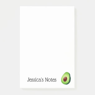 Persoonlijke schattige groene avocado Post-it® no Notes