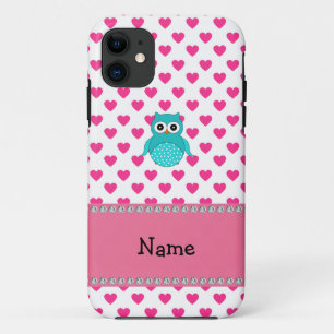 Persoonlijke schattige uil Case-Mate iPhone case