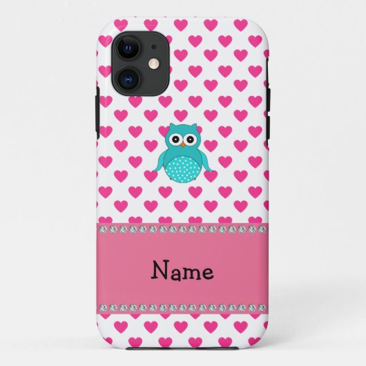 Persoonlijke schattige uil Case-Mate iPhone case (Achterkant)