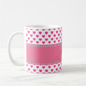 Persoonlijke schattige uil koffiemok (Links)