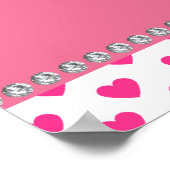 Persoonlijke schattige uil poster (Hoek)