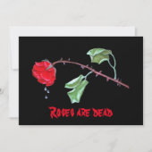 Persoonlijke scheidspartij kaart (Voorkant)