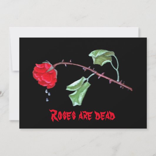 Persoonlijke scheidspartij kaart (Voorkant)