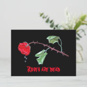 Persoonlijke scheidspartij kaart (Staand voorkant)