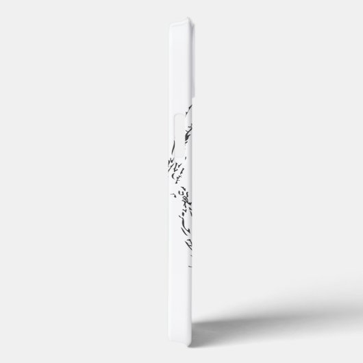 Persoonlijke schets voor paarden Case-Mate iPhone case (Achterkant / Rechts)