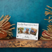 Persoonlijke schilderafdrukken Harten Foto Pet Mem Fotoplaat (Zijkant)