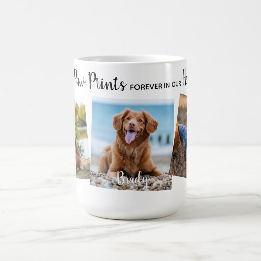 Persoonlijke schilderafdrukken Harten Hoorsteenhoo Koffiemok (Center)